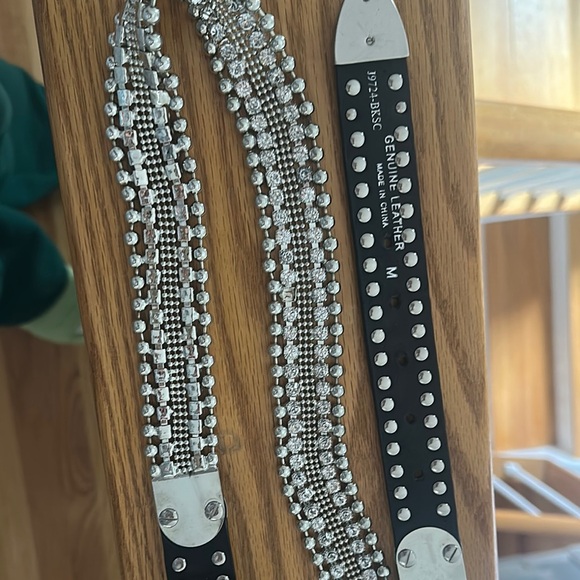 Silver and Black Chain Belt main image 7